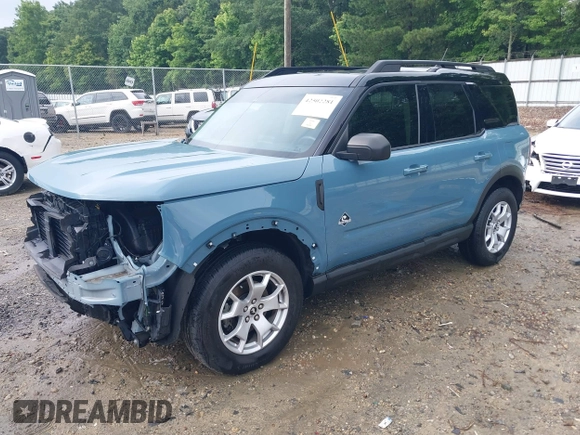 2021 Ford Bronco Sport Outer Banks with VIN 3FMCR9C60MRB05372, listed as a IAAI auction lot 42502281 with 30,580 mi miles and . Bid and sale history available at DreamBid. Image 18.