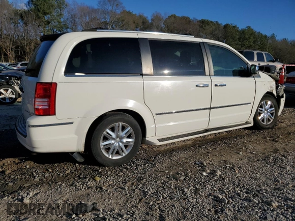 2010 Chrysler Town & Country Limited with VIN 2A4RR7DX7AR353480, listed as a Copart auction lot 87280594 with 191,983 mi miles and Salvage Title. Bid and sale history available at carsss.com. Image 3.