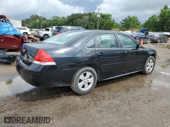 2011 Chevrolet Impala LS Fleet with VIN 2G1WF5EKXB1217247, listed as a Copart auction lot 54570845 with 142,154 mi miles and Salvage Title. Bid and sale history available at DreamBid. Image 3.