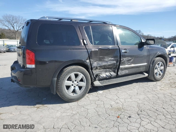 2011 Nissan Armada SV with VIN 5N1BA0ND2BN612218, listed as a Copart auction lot 47047755 with 246,882 mi miles and Clean Title. Bid and sale history available at carsss.com. Image 3.