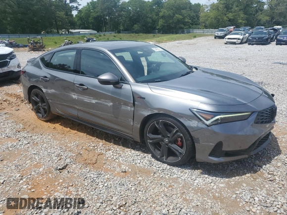 2023 Acura Integra Technology with VIN 19UDE4G70PA000728, listed as a Copart auction lot 55433275 with 49,242 mi miles and Non repairable. Bid and sale history available at DreamBid. Image 4.