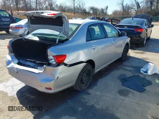 2011 Toyota Corolla L with VIN 2T1BU4EE9BC597358, listed as a IAAI auction lot 41815778 with 142,747 mi miles. Bid and sale history available at carsss.com. Image 4.