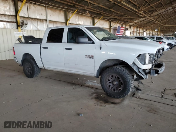 2018 Ram 1500 Tradesman with VIN 1C6RR6KGXJS219491, listed as a Copart auction lot 52093895 with 212,925 mi miles and Salvage title. Bid and sale history available at DreamBid. Image 4.