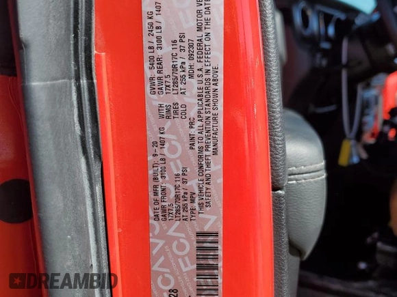 2021 Jeep Wrangler Rubicon with VIN 1C4HJXCG2MW547128, listed as a Copart auction lot 44792105 with 11,323 mi miles and Salvage title. Bid and sale history available at DreamBid. Image 14.