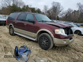 2010 Ford Expedition EL Eddie Bauer with VIN 1FMJK1J58AEB60092, listed as a Copart auction lot 85737164 with 95,388 mi miles and Salvage Title. Bid and sale history available at carsss.com. Image 4.