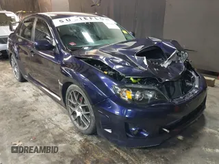 2013 Subaru Impreza Sedan WRX WRX with VIN JF1GV7E69DG018148, listed as a IAAI auction lot 41779892 with 106,868 mi miles. Bid and sale history available at carsss.com. Image 1.