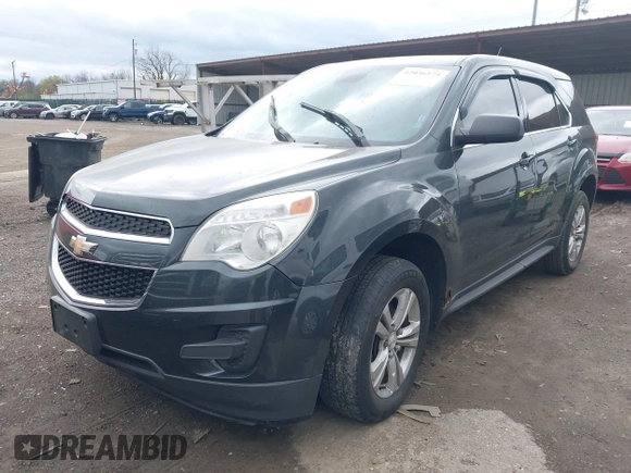 2013 Chevrolet Equinox LS with VIN 2GNALBEK9D6251427, listed as a IAAI auction lot 42036373 with 127,911 mi miles. Bid and sale history available at carsss.com. Image 2.