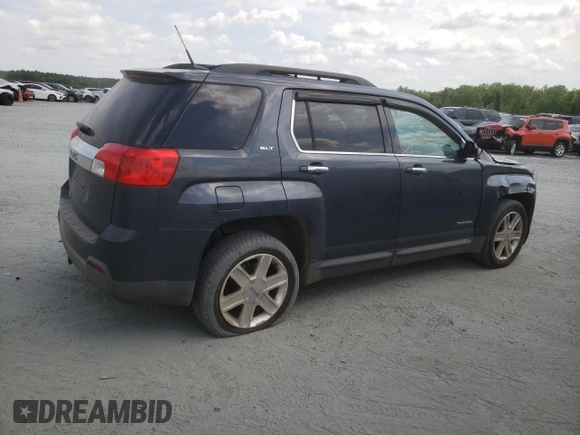 2010 GMC Terrain SLT-1 with VIN 2CTALFEW9A6404827, listed as a Copart auction lot 55200205 with 176,983 mi miles and Salvage title. Bid and sale history available at DreamBid. Image 3.