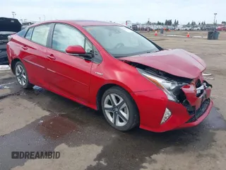 2016 Toyota Prius Four with VIN JTDKARFU0G3525279, listed as a IAAI auction lot 41836304 with 66,703 mi miles. Bid and sale history available at carsss.com. Image 1.