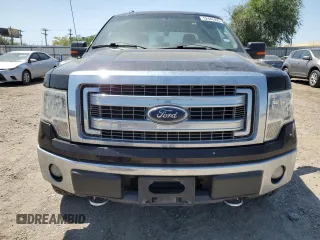 2013 Ford F-150 XL with VIN 1FTFW1EF5DKD25328, listed as a Copart auction lot 52443495 with 166,386 mi miles and Salvage Title. Bid and sale history available at carsss.com. Image 5.