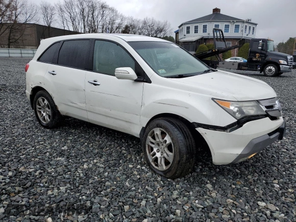 2009 Acura MDX with VIN 2HNYD28229H512144, listed as a Copart auction lot 51107965 with 192,214 mi miles and Clean Title. Bid and sale history available at carsss.com. Image 4.