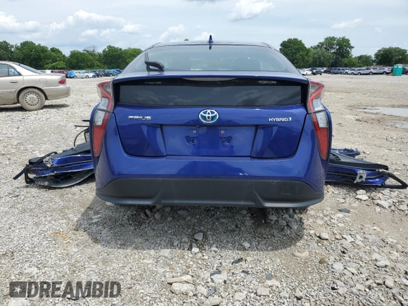 2017 Toyota Prius Two z VIN JTDKARFU8H3532336, wystawiony jako Copart lot #51109475 z przebiegiem Nie podano mil oraz Szkoda całkowita • Salvage title. Historia ofert i sprzedaży dostępna na DreamBid. Obrazek 6.