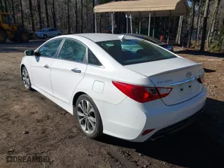 2014 Hyundai Sonata SE with VIN 5NPEC4AC8EH862115, listed as a IAAI auction lot 41869068 with 137,907 mi miles. Bid and sale history available at carsss.com. Image 3.