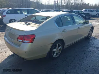 2006 Lexus GS 300 with VIN JTHCH96SX60002722, listed as a IAAI auction lot 41816312 with 214,657 mi miles. Bid and sale history available at carsss.com. Image 4.