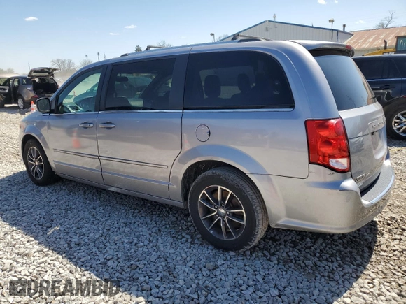 2017 Dodge Grand Caravan SXT with VIN 2C4RDGCG0HR814762, listed as a Copart auction lot 51769485 with 98,166 mi miles and Salvage Title. Bid and sale history available at DreamBid. Image 2.