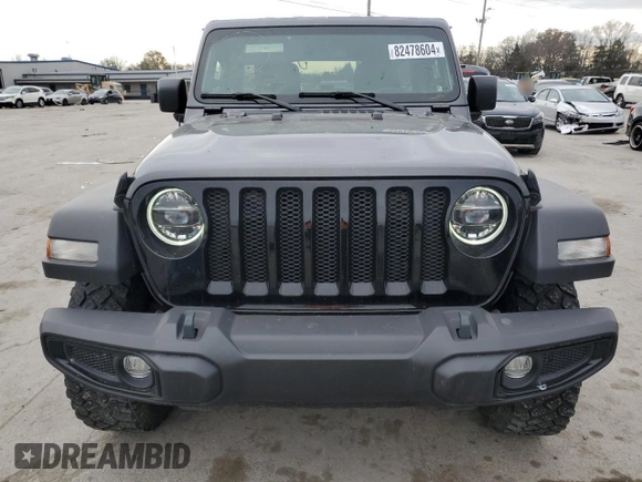 2021 Jeep Wrangler Unlimited 80th Anniversary z VIN 1C4HJXDG9MW790627, wystawiony jako Copart lot #82478604 z przebiegiem 29 928 mil mil oraz Szkoda całkowita • Salvage title. Historia ofert i sprzedaży dostępna na DreamBid. Obrazek 5.