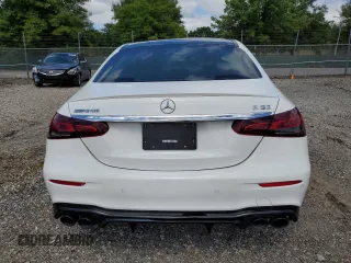 2022 Mercedes-Benz E 53 AMG with VIN W1KZF6BB4NB044009, listed as a Copart auction lot 66966694 with 31,922 mi miles and Salvage Title. Bid and sale history available at DreamBid. Image 6.
