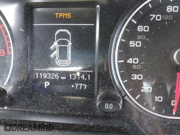 2013 Audi Q5 Premium with VIN WA1CFAFP7DA057277, listed as a IAAI auction lot 42411345 with 119,326 mi miles and . Bid and sale history available at DreamBid. Image 7.