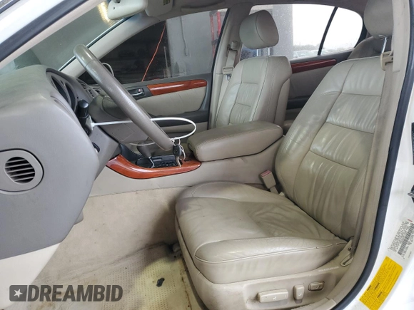 2000 Lexus GS 300 with VIN JT8BD68S0Y0110241, listed as a Copart auction lot 41993575 with 37,197 mi miles and Salvage Title. Bid and sale history available at DreamBid. Image 7.