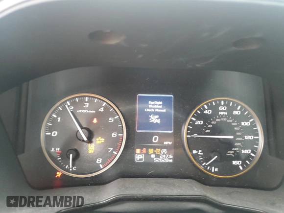 2023 Subaru Outback Wilderness with VIN 4S4BTGUDXP3111827, listed as a Copart auction lot 48702075 with 52,628 mi miles and Salvage title. Bid and sale history available at DreamBid. Image 9.