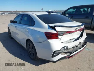 2021 Kia Forte GT-Line with VIN 3KPF34AD5ME418903, listed as a IAAI auction lot 41157364 with 55,651 mi miles. Bid and sale history available at carsss.com. Image 3.