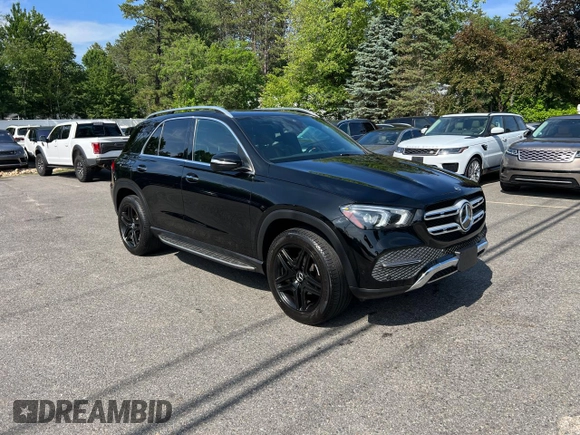 2020 Mercedes-Benz GLE 350 with VIN 4JGFB4JEXLA112448, listed as a Copart auction lot 61493635 with 85,249 mi miles and Clean title. Bid and sale history available at DreamBid. Image 1.