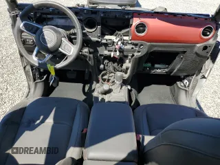 2022 Jeep Wrangler Unlimited Rubicon with VIN 1C4HJXFG6NW125232, listed as a Copart auction lot 55018594 with Not provided miles and Salvage title. Bid and sale history available at DreamBid. Image 8.