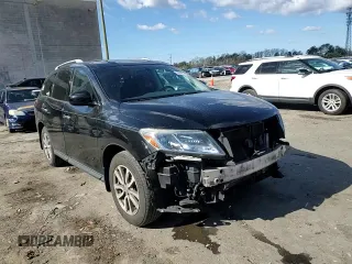 2016 Nissan Pathfinder S with VIN 5N1AR2MM9GC620823, listed as a Copart auction lot 50542215 with 165,409 mi miles and Salvage Title. Bid and sale history available at carsss.com. Image 11.