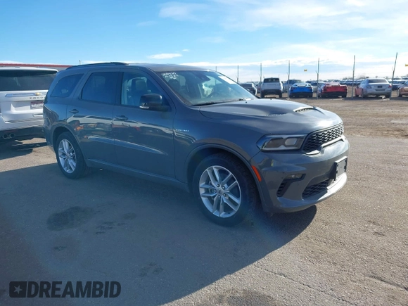 2023 Dodge Durango R/T Plus with VIN 1C4SDJCT2PC555839, listed as a IAAI auction lot 41648272 with 68,906 mi miles and . Bid and sale history available at DreamBid. Image 1.