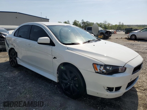 2014 Mitsubishi Lancer GT with VIN JA32U8FWXEU003400, listed as a Copart auction lot 53673975 with 116,253 mi miles and Salvage Title. Bid and sale history available at DreamBid. Image 4.