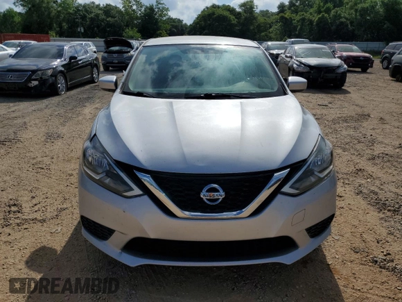 2017 Nissan Sentra S with VIN 3N1AB7AP1HY247552, listed as a Copart auction lot 54973435 with 185,891 mi miles and Clean Title. Bid and sale history available at carsss.com. Image 5.