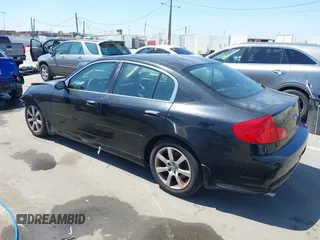 2005 Infiniti G35 with VIN JNKCV51E75M225441, listed as a IAAI auction lot 42223278 with 210,293 mi miles and . Bid and sale history available at carsss.com. Image 3.