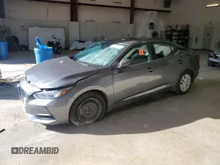 2021 Nissan Sentra S with VIN 3N1AB8BV5MY304641, listed as a Copart auction lot 52091315 with 37,319 mi miles and Salvage Title. Bid and sale history available at DreamBid. Image 1.
