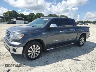2010 Toyota Tundra Limited with VIN 5TFFY5F15AX076337, listed as a Copart auction lot 63857635 with 292,023 mi miles and Salvage title. Bid and sale history available at DreamBid. Image 1.
