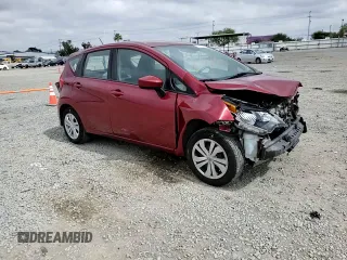 2018 Nissan Note SV with VIN 3N1CE2CP4JL368076, listed as a Copart auction lot 55945635 with 128,678 mi miles and Salvage title. Bid and sale history available at DreamBid. Image 14.