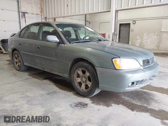 2003 Subaru Legacy L with VIN 4S3BE635637204754, listed as a IAAI auction lot 42293963 with 239,766 mi miles and . Bid and sale history available at DreamBid. Image 1.