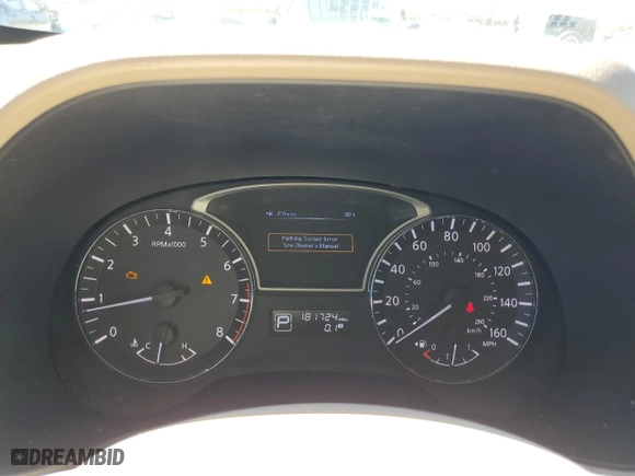 2013 Nissan Pathfinder Platinum with VIN 5N1AR2MN1DC622487, listed as a Copart auction lot 48575745 with 181724 miles and Salvage Title. Bid and sale history available at carsss.com. Image 9.