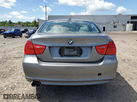 2011 BMW 3 Series 328i xDrive with VIN WBAPK7C54BA973482, listed as a Copart auction lot 61269895 with Not provided miles and Salvage title. Bid and sale history available at DreamBid. Image 6.