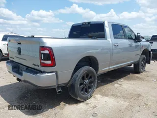 2024 Ram 2500 Laramie with VIN 3C6UR5FLXRG345851, listed as a IAAI auction lot 42222678 with 42,776 mi miles and . Bid and sale history available at DreamBid. Image 4.