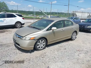 2008 Honda Civic LX with VIN 1HGFA16598L009954, listed as a IAAI auction lot 42228157 with 179,657 mi miles and . Bid and sale history available at DreamBid. Image 2.