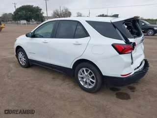 2024 Chevrolet Equinox LS with VIN 3GNAXHEG7RL368557, listed as a IAAI auction lot 41480818 with 12,768 mi miles. Bid and sale history available at carsss.com. Image 3.