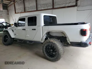 2020 Jeep Gladiator Rubicon z VIN 1C6JJTBG4LL102523, wystawiony jako Copart lot #54735955 z przebiegiem 104 579 mil mil oraz Szkoda całkowita • Salvage title. Historia ofert i sprzedaży dostępna na DreamBid. Obrazek 2.