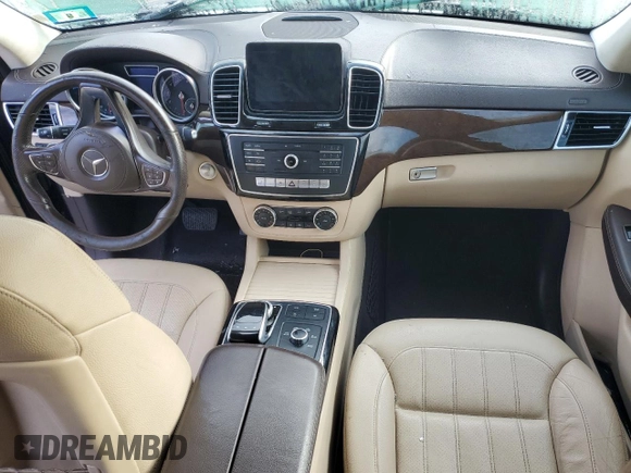 2017 Mercedes-Benz GLS with VIN 4JGDF6EE9HA983852, listed as a Copart auction lot 69682503 with 0 mi miles. Bid and sale history available at carsss.com. Image 8.