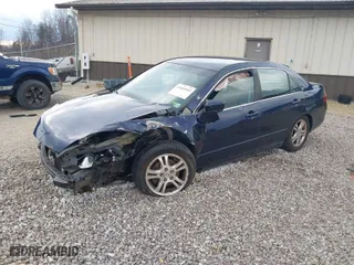2007 Honda Accord Sdn LX SE with VIN 1HGCM56387A212845, listed as a IAAI auction lot 41664543 with 186,684 mi miles. Bid and sale history available at carsss.com. Image 2.