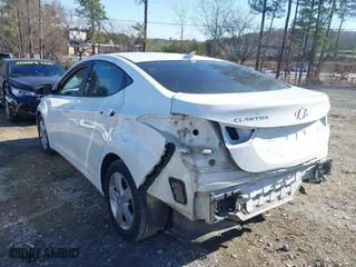 2013 Hyundai Elantra GLS with VIN 5NPDH4AE7DH321540, listed as a IAAI auction lot 41777902 with 128,514 mi miles. Bid and sale history available at carsss.com. Image 3.