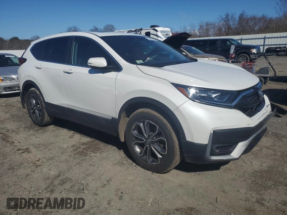 2022 Honda CR-V EX-L with VIN 2HKRW2H89NH618083, listed as a Copart auction lot 52006965 with 42,036 mi miles and Salvage Title. Bid and sale history available at carsss.com. Image 4.