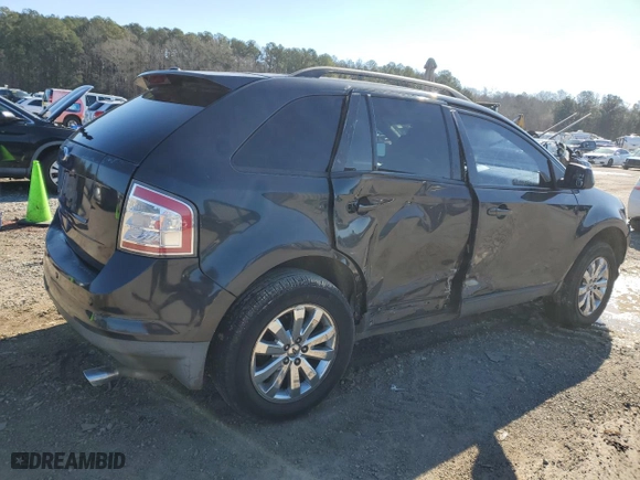 2007 Ford Edge SEL with VIN 2FMDK38CX7BB26172, listed as a Copart auction lot 45925265 with 174,839 mi miles and Salvage Title. Bid and sale history available at carsss.com. Image 3.