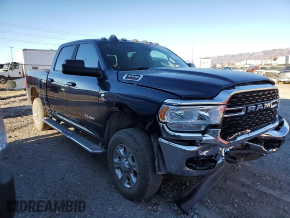 2022 Ram 3500 Big Horn with VIN 3C63R3DL2NG244042, listed as a Copart auction lot 80800444 with 54,018 mi miles and Salvage Title. Bid and sale history available at carsss.com. Image 4.