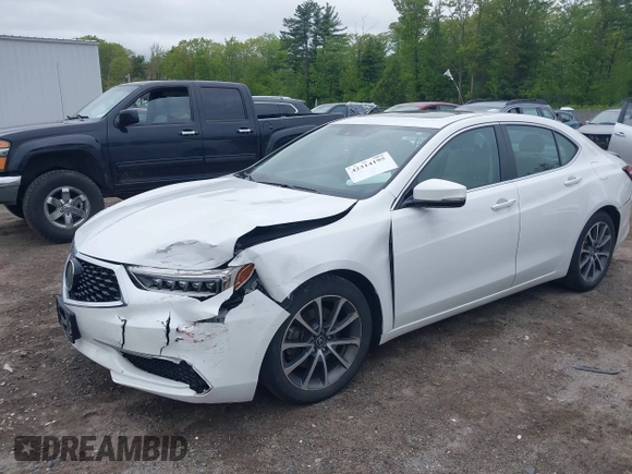 2018 Acura TLX with VIN 19UUB2F32JA010602, listed as a IAAI auction lot 42314195 with 60,666 mi miles and . Bid and sale history available at DreamBid. Image 17.