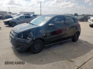 2015 Mitsubishi Mirage DE z VIN ML32A3HJ6FH052055, wystawiony jako Copart lot #59889125 z przebiegiem 98 868 mil mil oraz Szkoda całkowita • Salvage title. Historia ofert i sprzedaży dostępna na DreamBid. Obrazek 1.